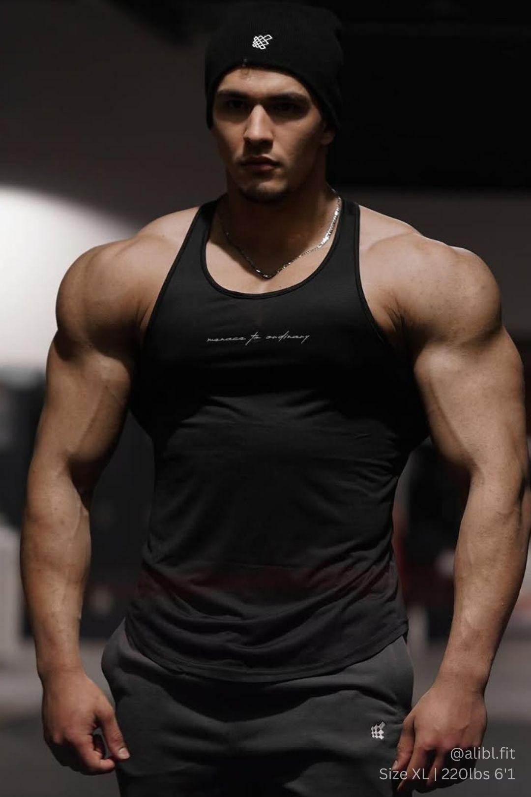 Dynamic Bodybuilding Stringer - Black