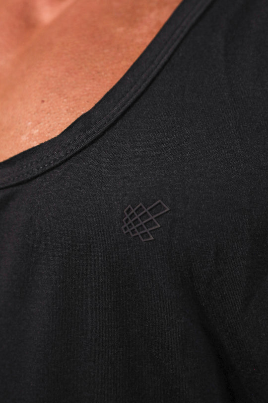Vital Raw-Hem Tank Top 2.0 - Black