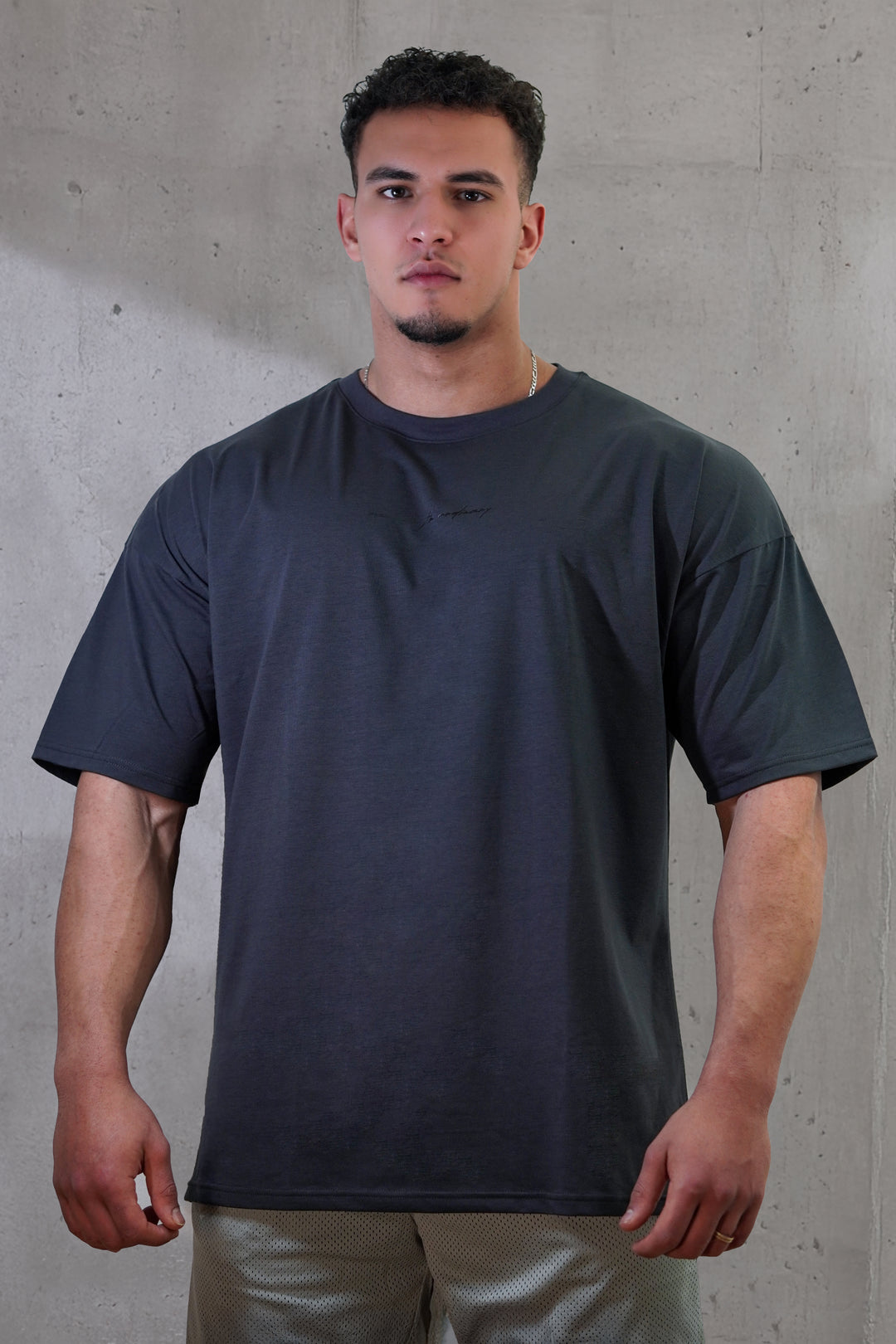 Energy Oversized T-Shirt - Dark Gray