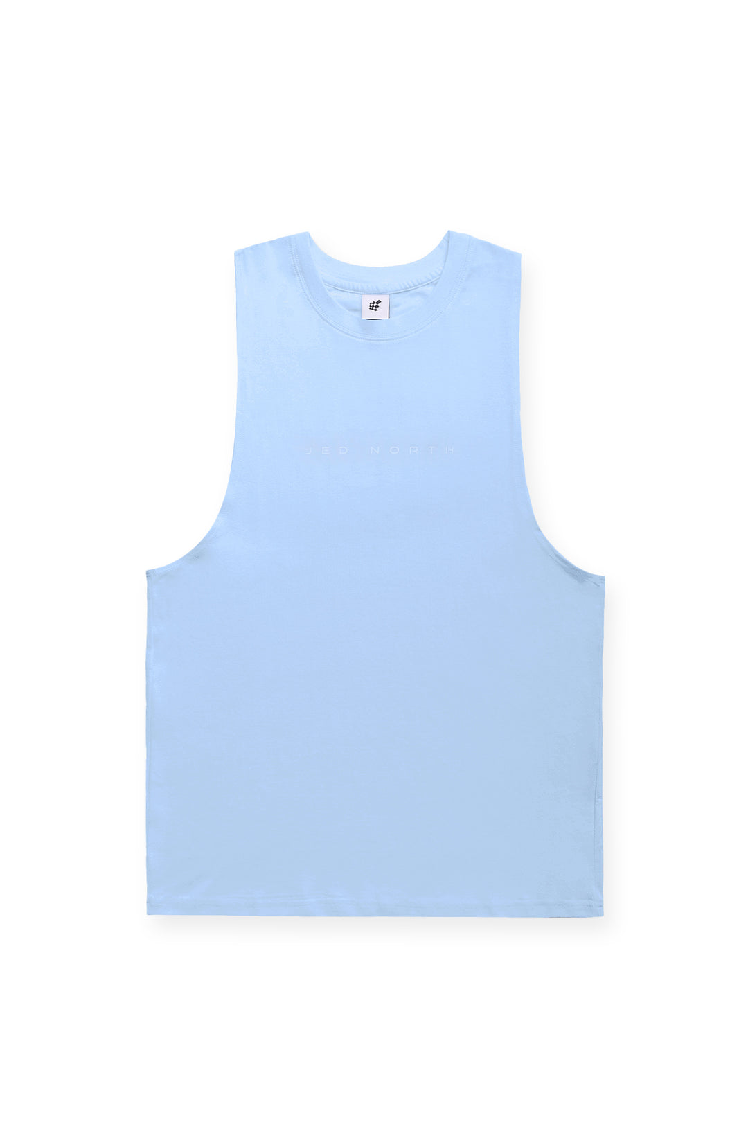 Men's Sleeveless Training Tee - Blue