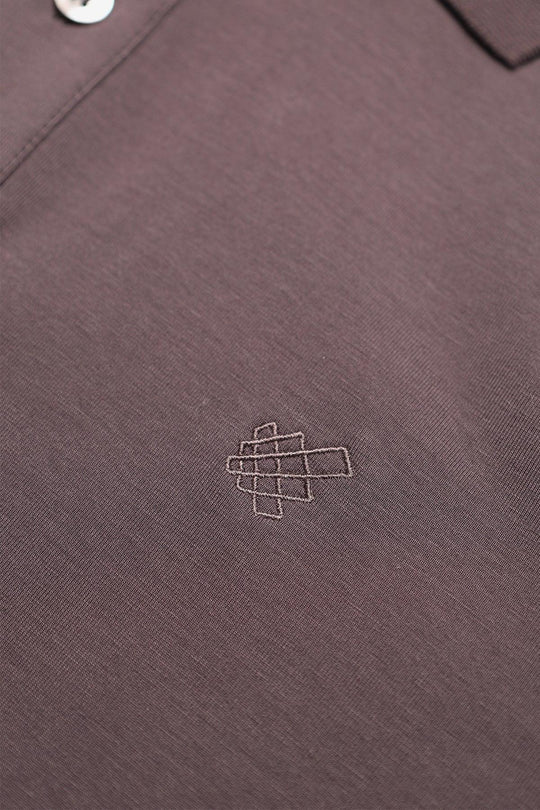 Muscle Fit All-Day Polo T-Shirt - Steel Gray