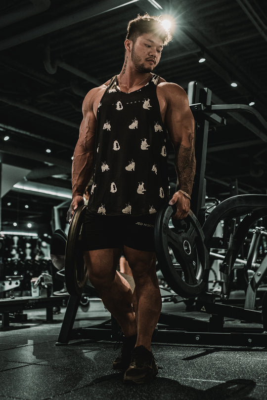 Graphic Muscle Stringer - Bulldogs