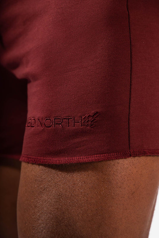 Motion Sweat Shorts for Men - Maroon JN-SHO Jed North