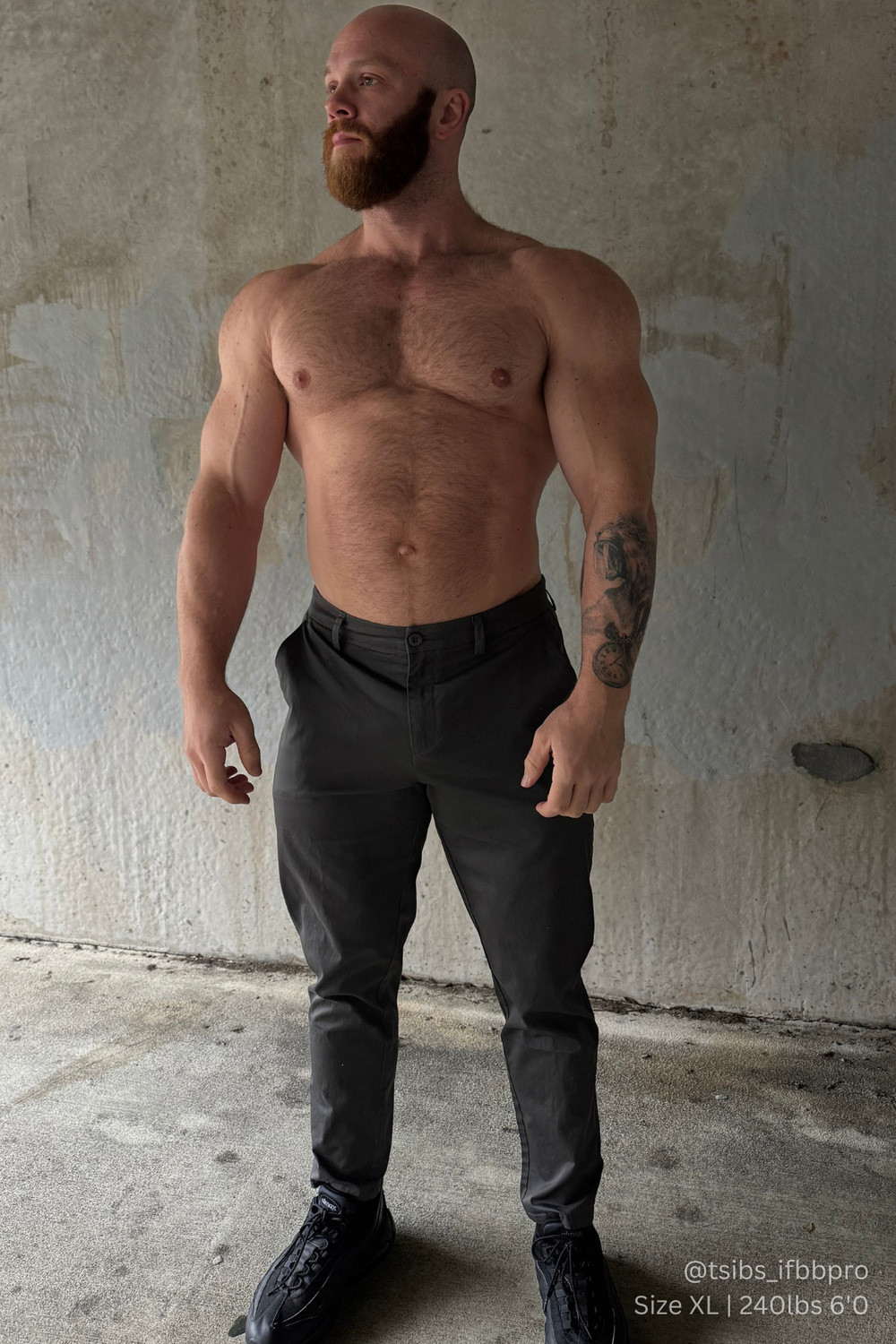 Smart Casual Chino Pants - Dark Gray