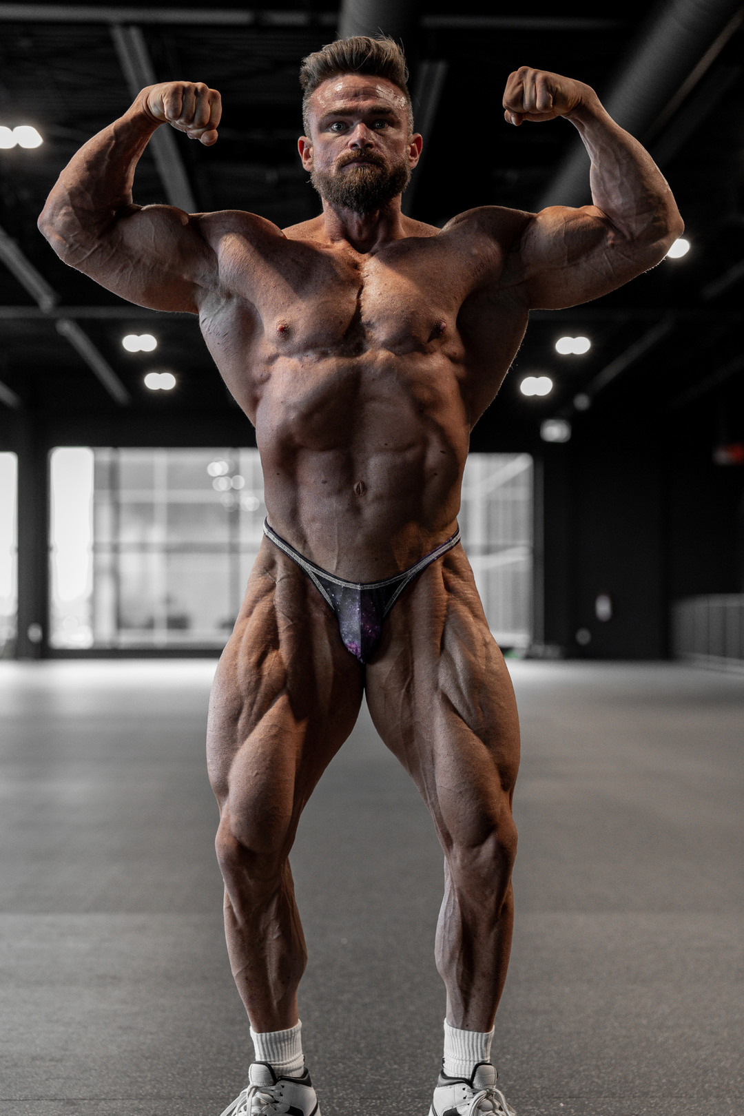 Men's Bodybuilding Posing Trunks - Galaxy