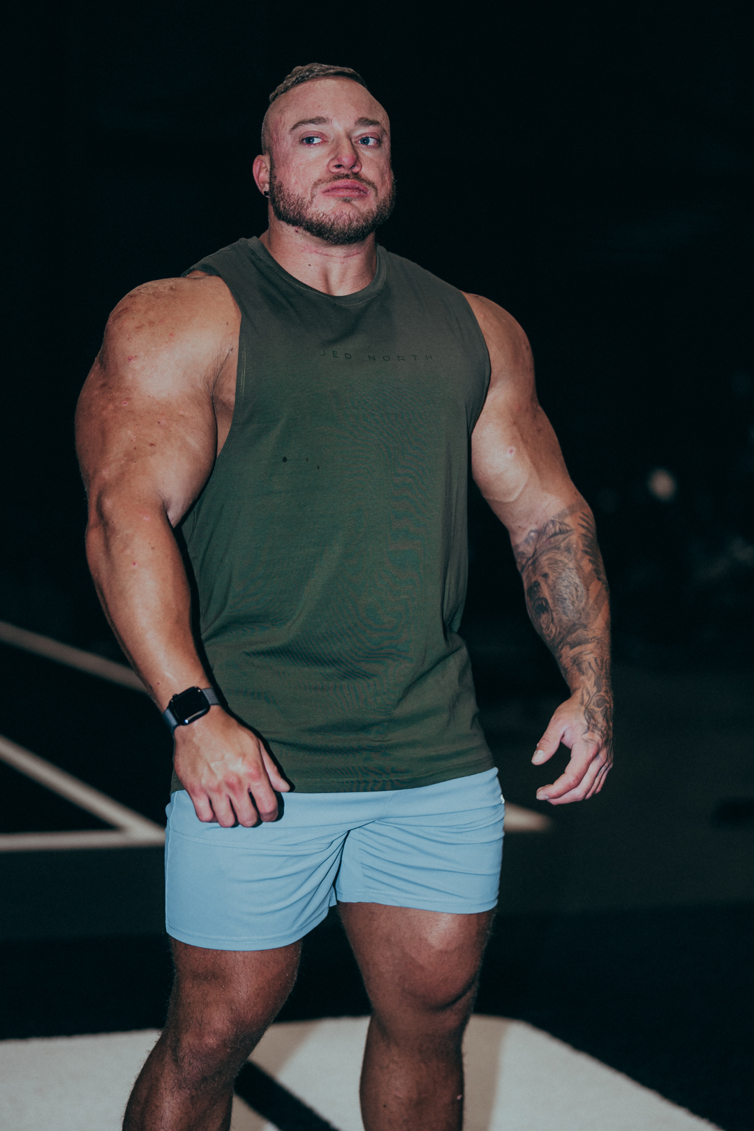 Fortis Men's Athletic Shorts - Light Blue