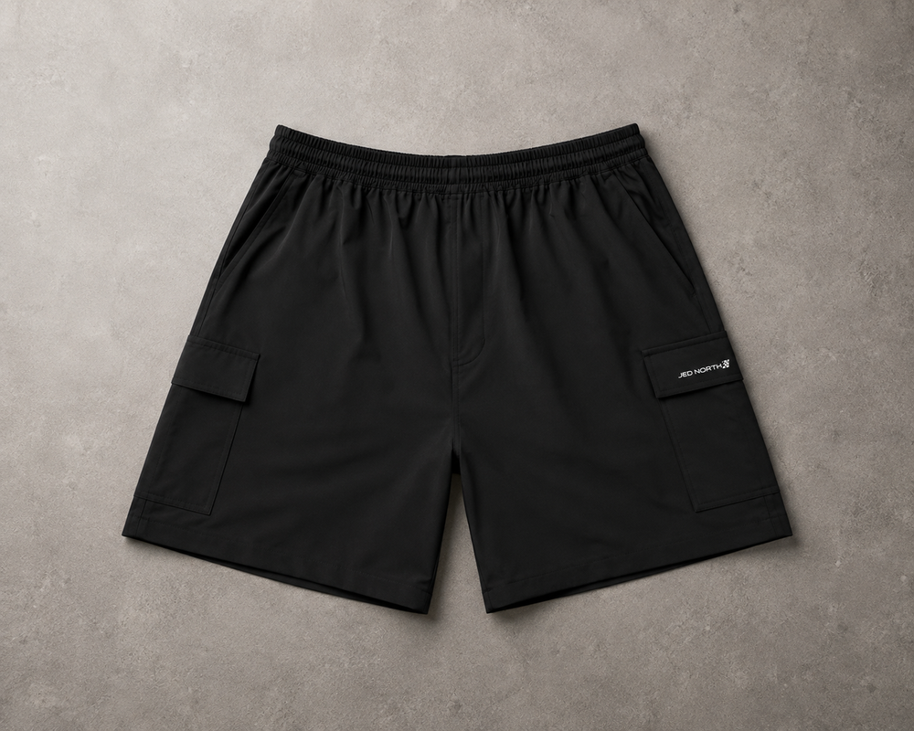 Trek 4.5" Cargo Shorts - Black