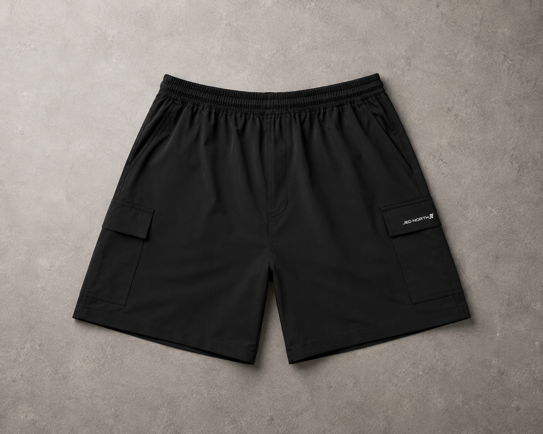 Trek 4.5" Cargo Shorts - Black