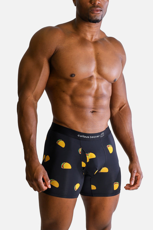Men's Boxer Briefs - Tacos