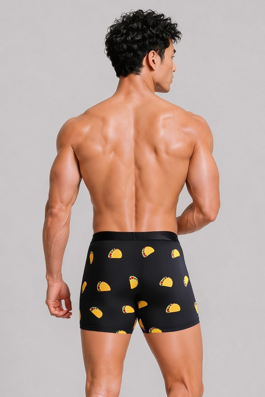 Men's Boxer Briefs - Tacos