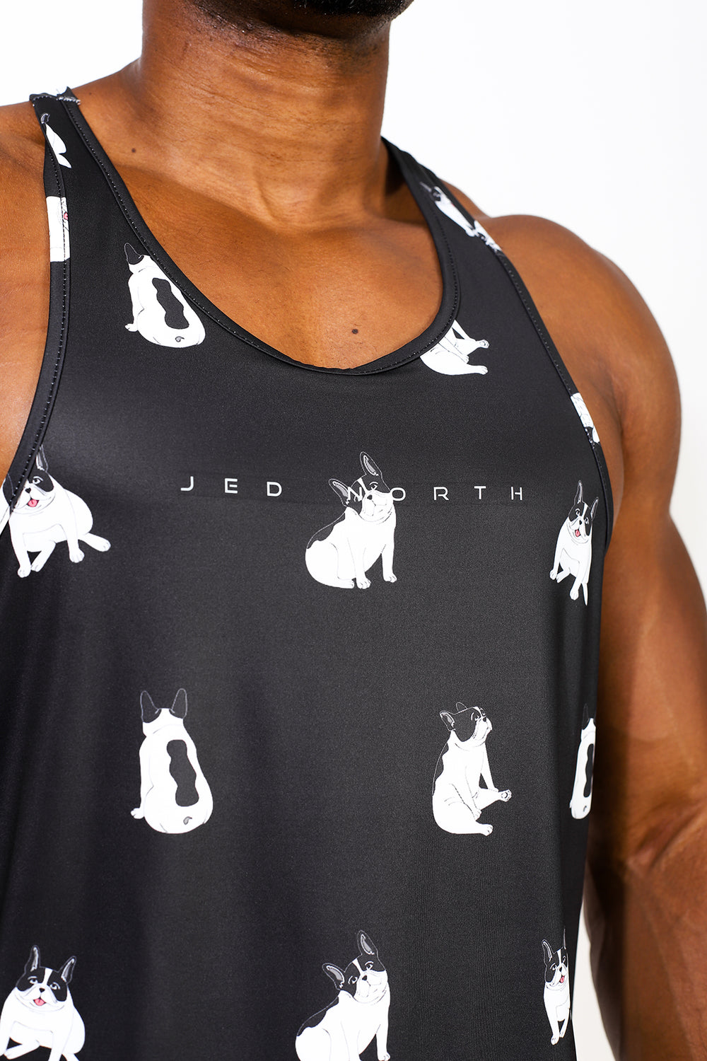 Graphic Muscle Stringer - Bulldogs