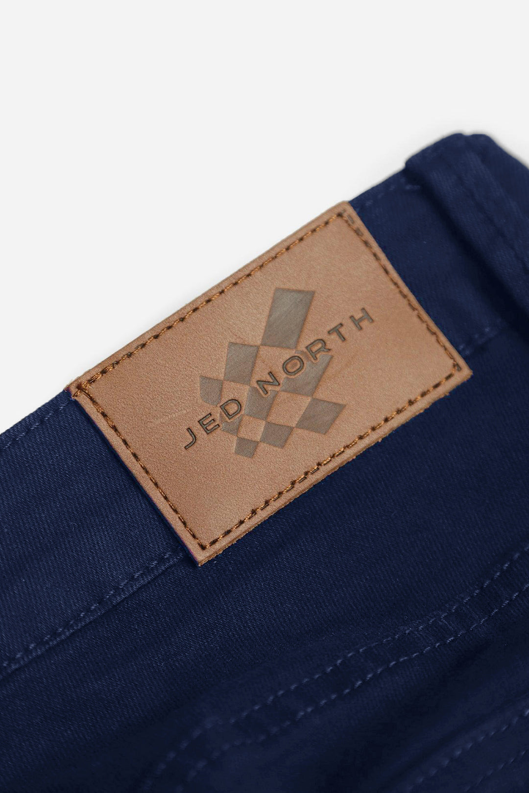 Men's Fitted Stretchy Pants - Navy
