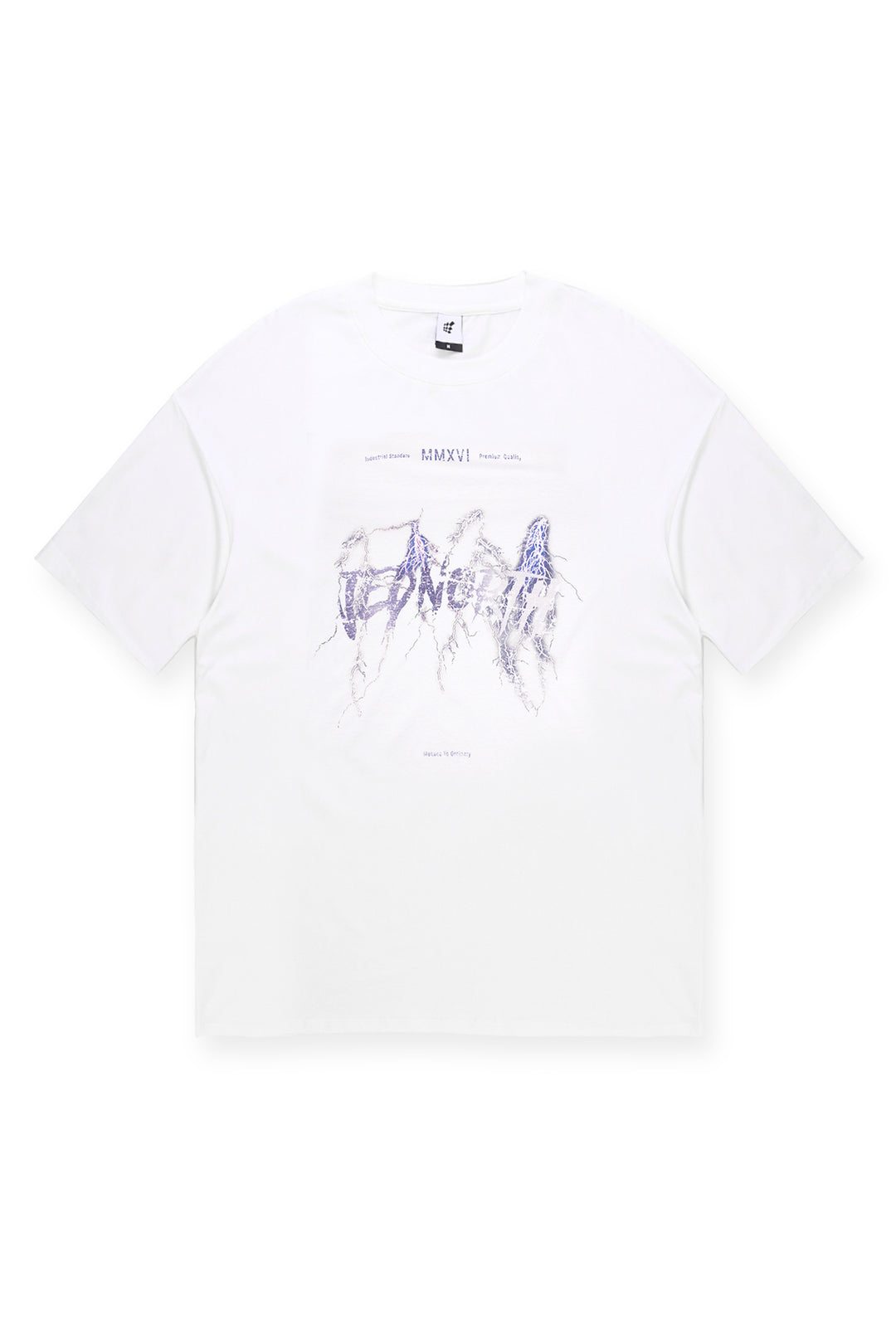 Vintage Oversized T-Shirt - Electric Logo