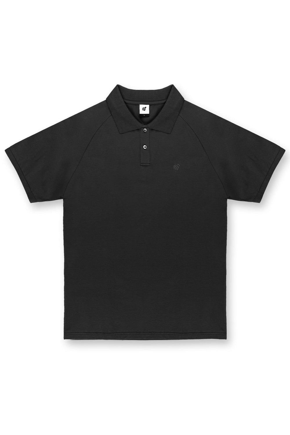 Muscle Fit All-Day Polo T-Shirt - Onyx Black