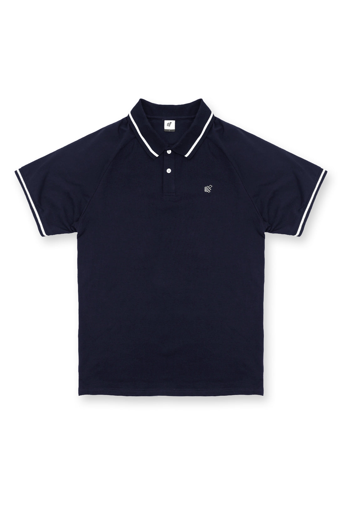 Banded Muscle-Fit Polo T-Shirt - Navy