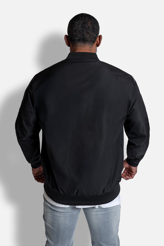 Northbound Water Resistant Bomber Jacket - Black