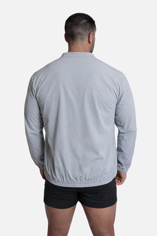 Full-Zip Training Jacket - Silver