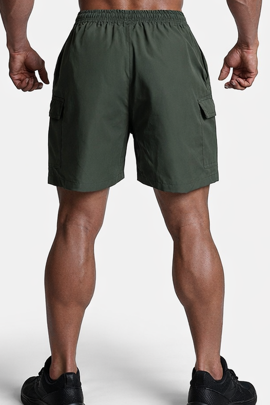 Trek 4.5" Cargo Shorts - Dark Olive