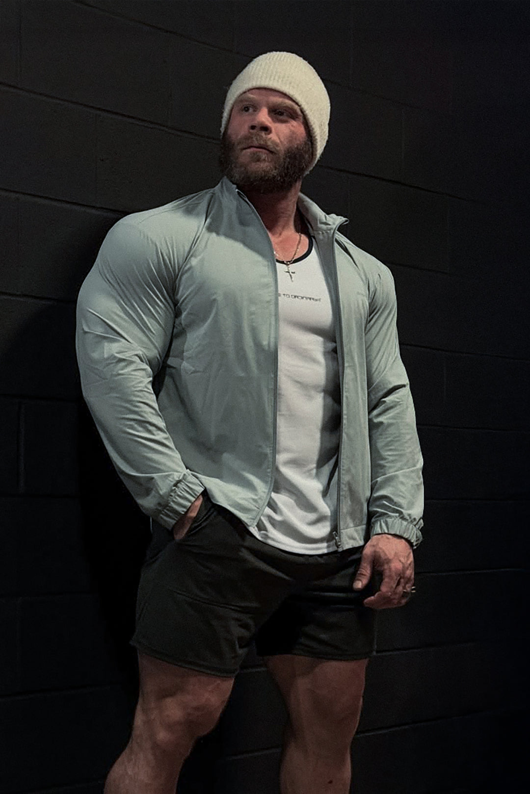 Full-Zip Training Jacket - Silver