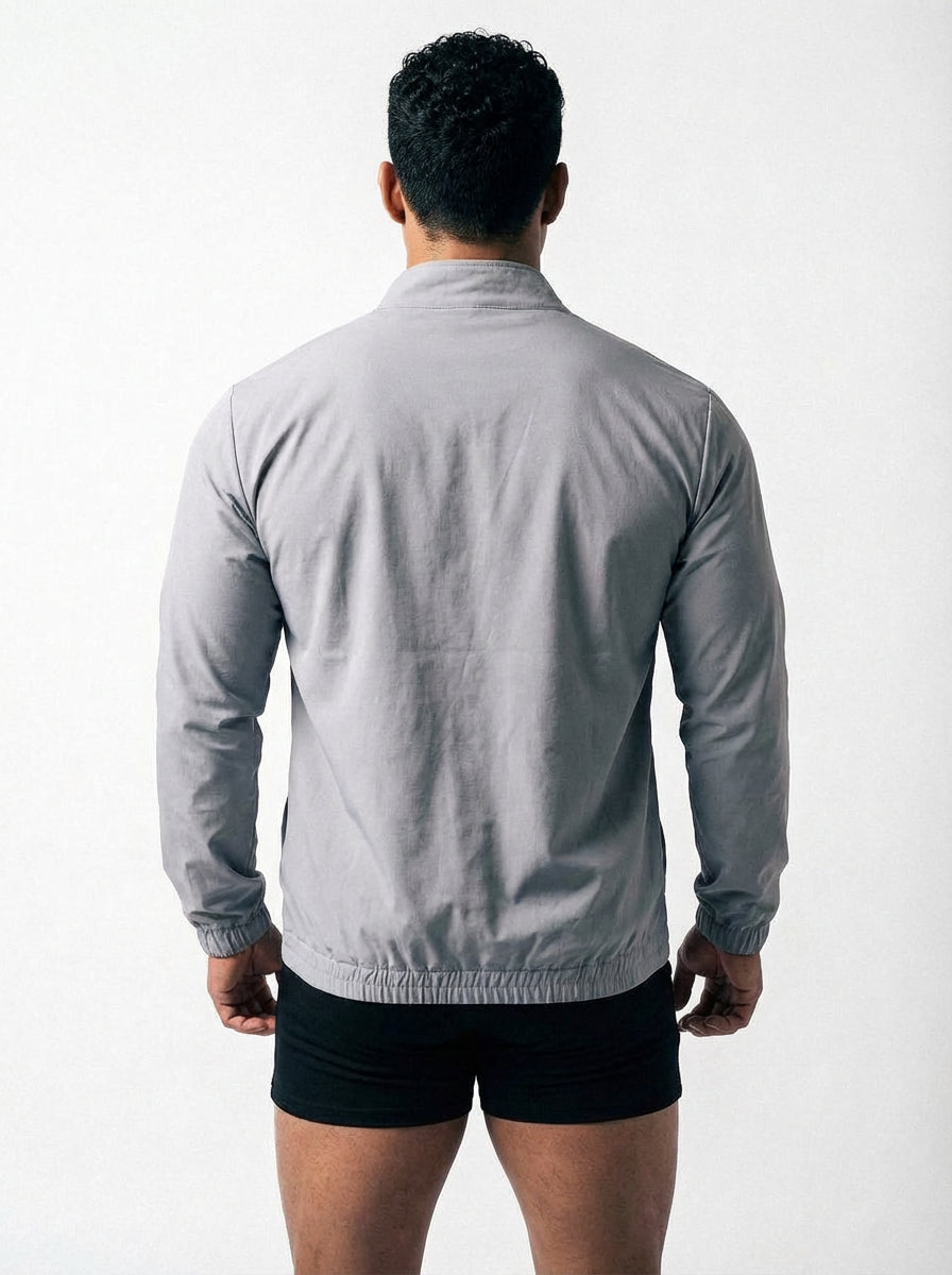 Athletic Training Jacket - Silver
