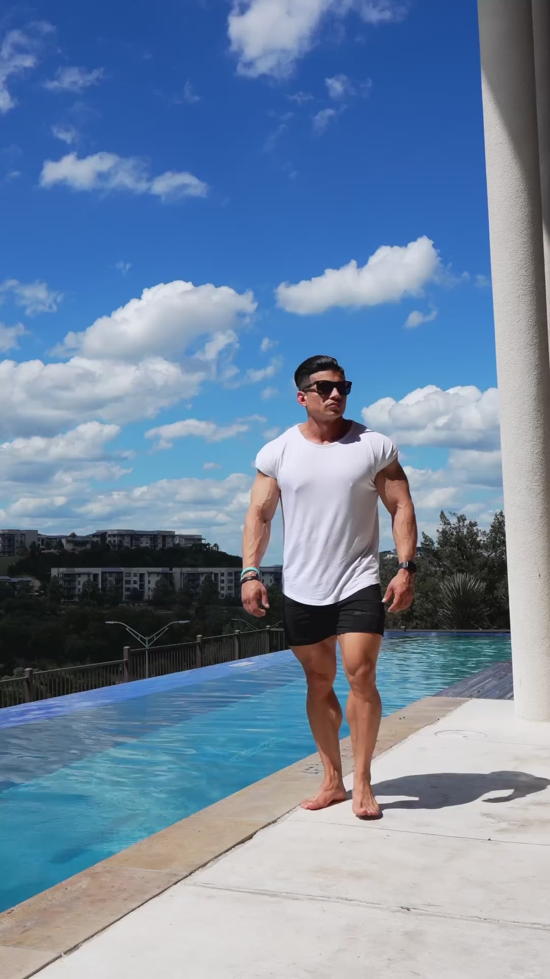 Evolve Cap Sleeve Muscle T-Shirt 2.0 - Off White